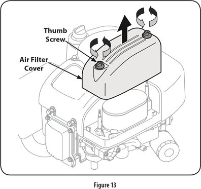 Mantenimiento del motor - Filtro de aire - Paso 1