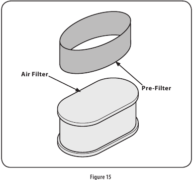 Mantenimiento del motor - Filtro de aire - Paso 3