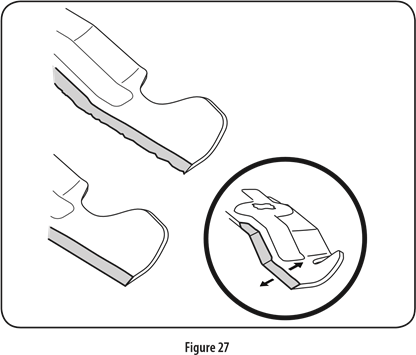 Servicio y mantenimiento - Cuchillas de corte - Paso 2