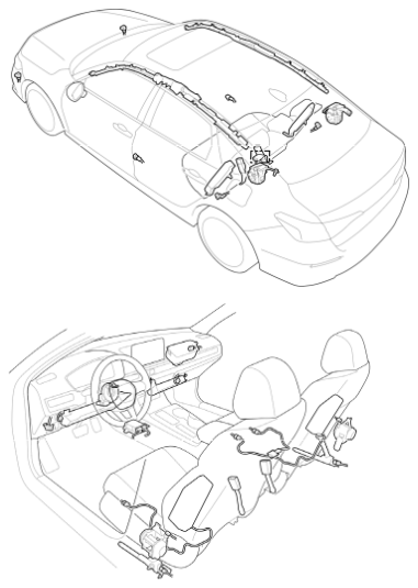 Cinturones de seguridad y bolsas de aire