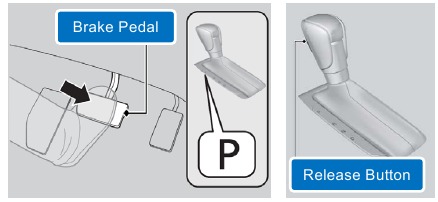 Cambio del veh&iacute;culo a estacionamiento o neutral - Paso 2