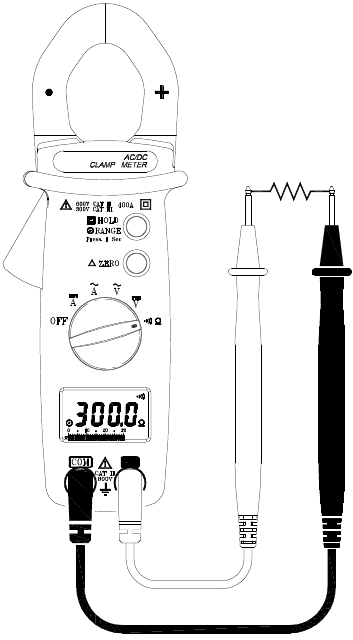 Instrucciones de medici&oacute;n - Medici&oacute;n de resistencia
