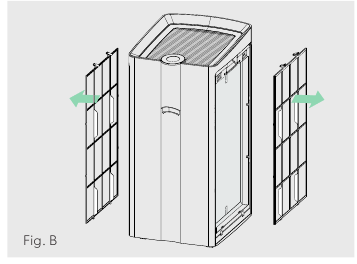 SUSTITUCI&Oacute;N DE LOS FILTROS TRUE HEPA/DE CARBONO - Paso 1