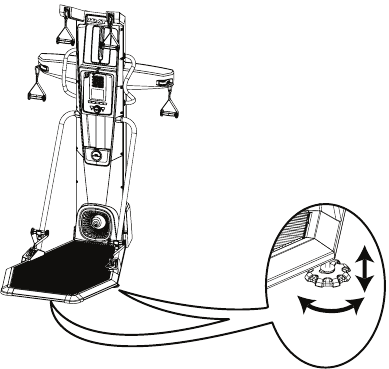 Nivelaci&oacute;n de la m&aacute;quina