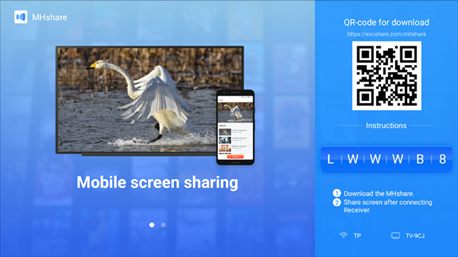 Miracast (para dispositivos Android) - Paso 2