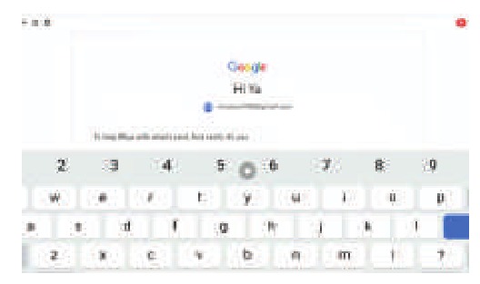 Introducci&oacute;n de la contrase&ntilde;a de la cuenta de Google del padre/madre en Google Kids Space