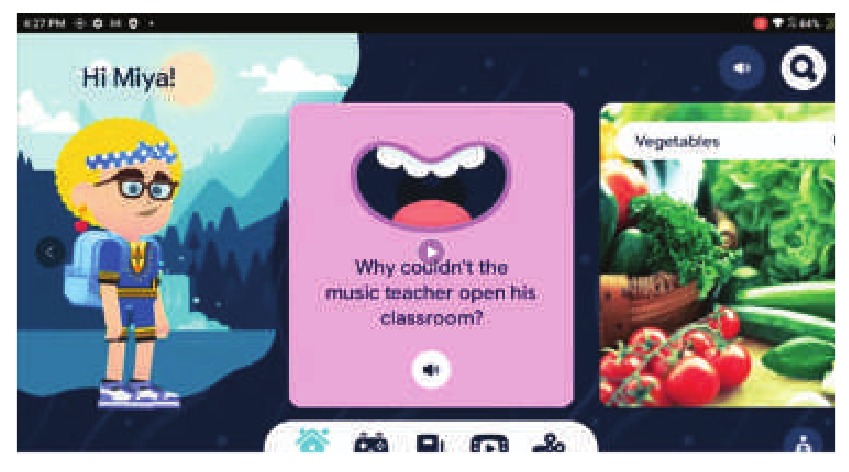 Contenido personalizado en Google Kids Space