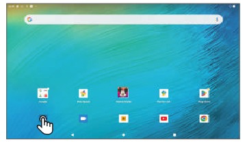 Icono de configuraci&oacute;n en el escritorio