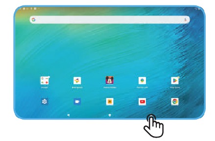 Bot&oacute;n para cerrar aplicaciones en la tableta