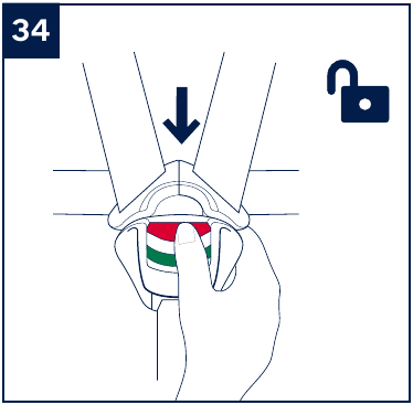 Uso en modo de orientaci&oacute;n hacia delante - Paso 3