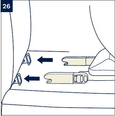 Instalaci&oacute;n de los accesorios del conector ISO - Paso 3