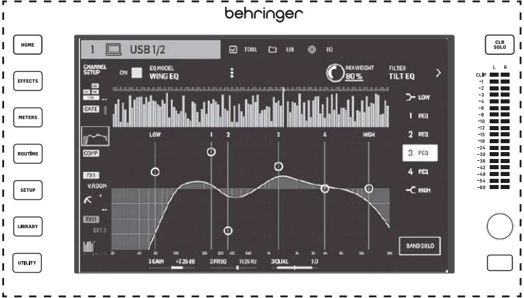 Descripciones del hardware - Pantalla principal