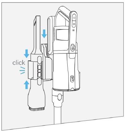 Diagrama de instalaci&oacute;n de la base de pared - Paso 2
