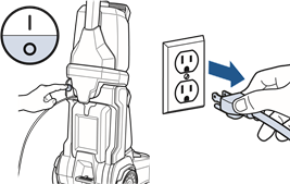 Apaga y desenchufa la m&aacute;quina.