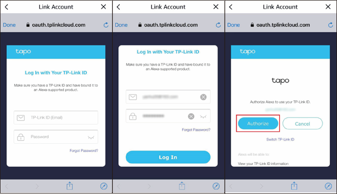 Usar la configuraci&oacute;n sin complicaciones de Amazon con dispositivos Tapo - Paso 2