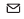 icono de correo electr&oacute;nico