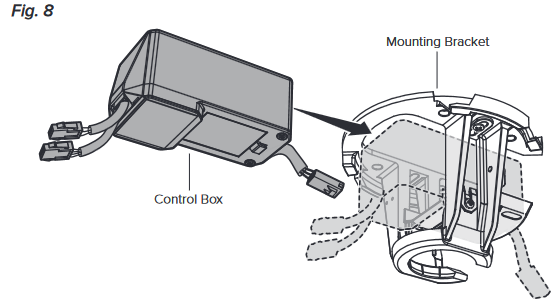 Instalar la caja de control