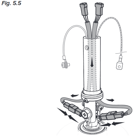 Instalar el tubo de extensi&oacute;n - Paso 3