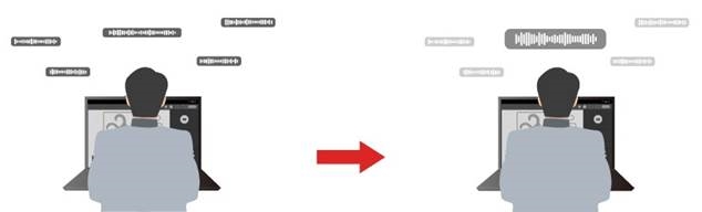 Funciones inteligentes - Cancelaci&oacute;n de ruido inteligente