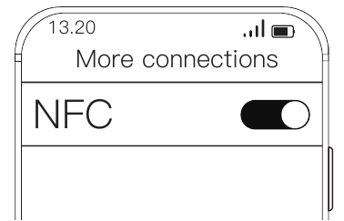Inicio de la funci&oacute;n del m&oacute;dulo NFC - Paso 1