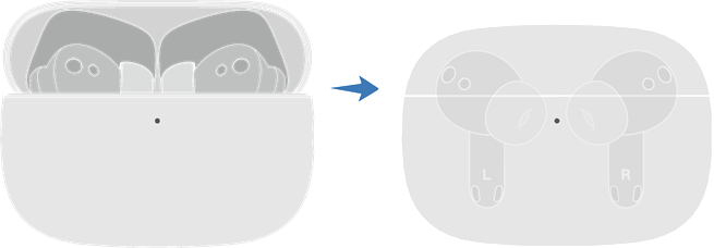 Cargar los auriculares