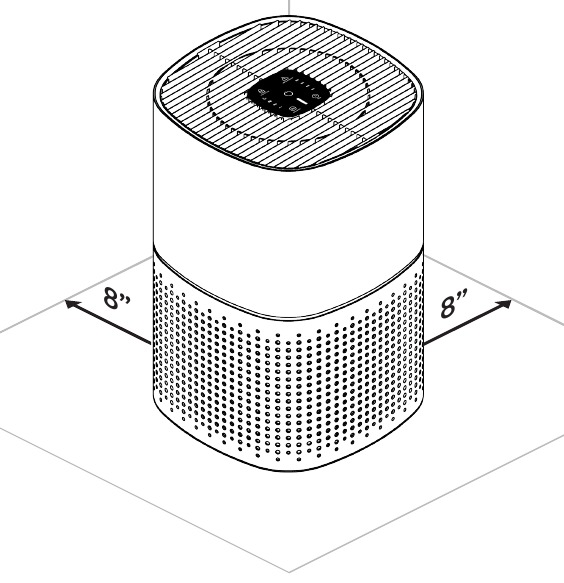 COLOCACI&Oacute;N &Oacute;PTIMA DEL PURIFICADOR DE AIRE
