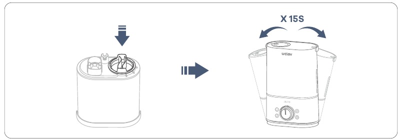 Instrucciones de desinfecci&oacute;n - Paso 2