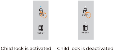 INSTRUCCIONES DE USO - BLOQUEO INFANTIL