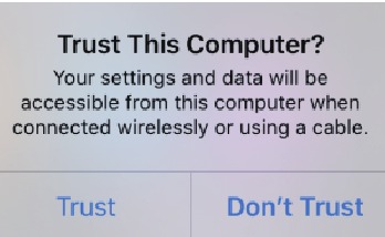 iOS - Conexi&oacute;n por cable