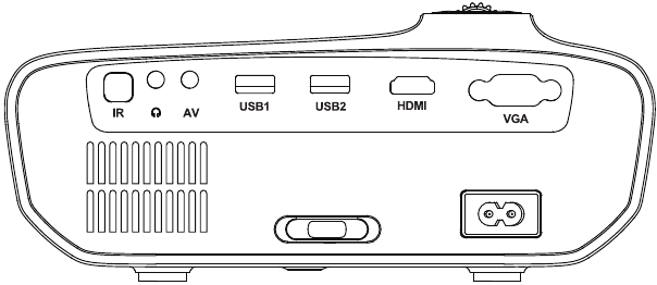 Reproducci&oacute;n de archivos multimedia desde una unidad USB - Paso 1