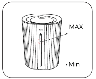 USE EL HUMIDIFICADOR CORRECTAMENTE - Paso 4