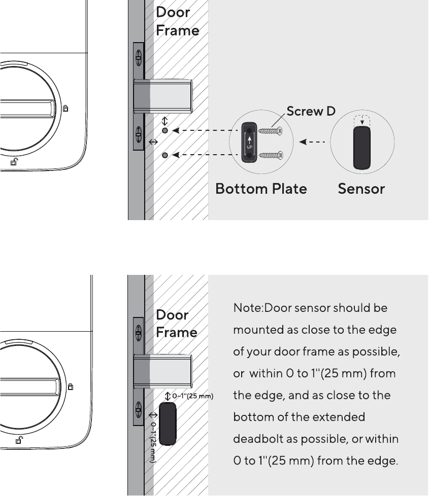 Instalaci&oacute;n - Instalaci&oacute;n del sensor de puerta