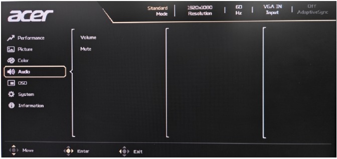 Ajuste de la configuraci&oacute;n de audio
