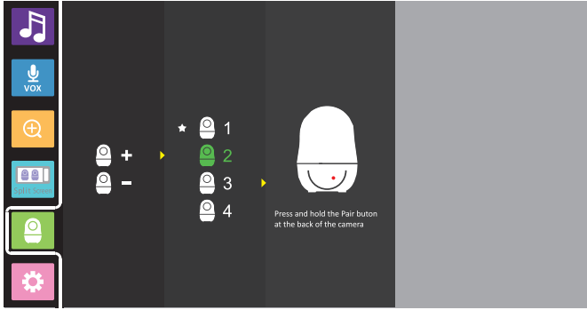 USlNG THE BABY MONITOR - A&ntilde;adir c&aacute;mara
