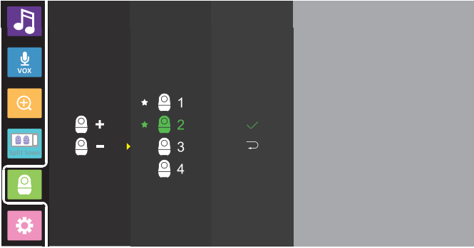 USlNG THE BABY MONITOR - Eliminar c&aacute;mara