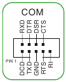 Conector de puerto COM
