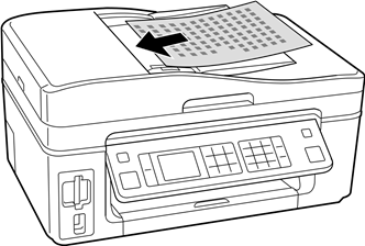 Uso del alimentador autom&aacute;tico de documentos - Paso 2