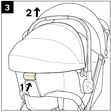 Accesorios - Portabeb&eacute;s KLIK plus - Paso 3