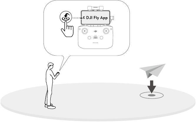 M&eacute;todo de control 1: Control RC - Aterrizaje