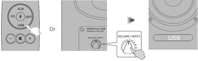 Ajuste del producto como salida de audio del PC - Paso 1