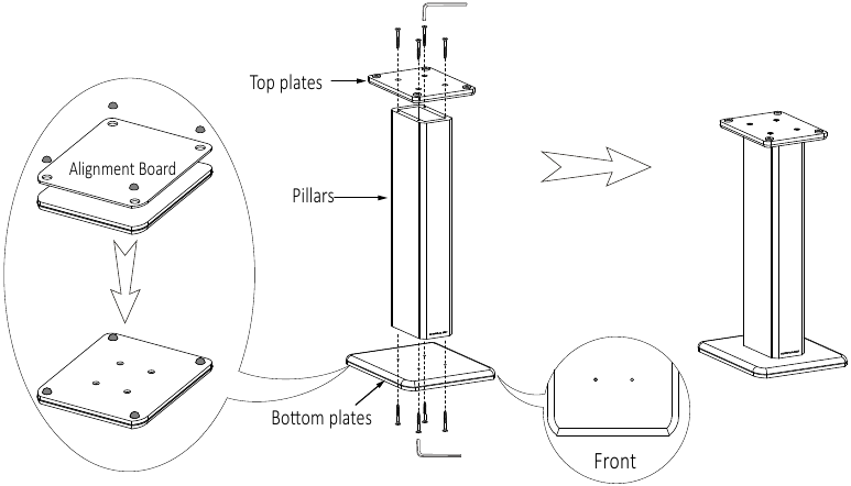 Diagrama de montaje