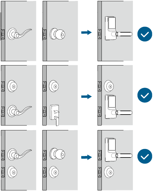 Prepare la puerta - Paso 1