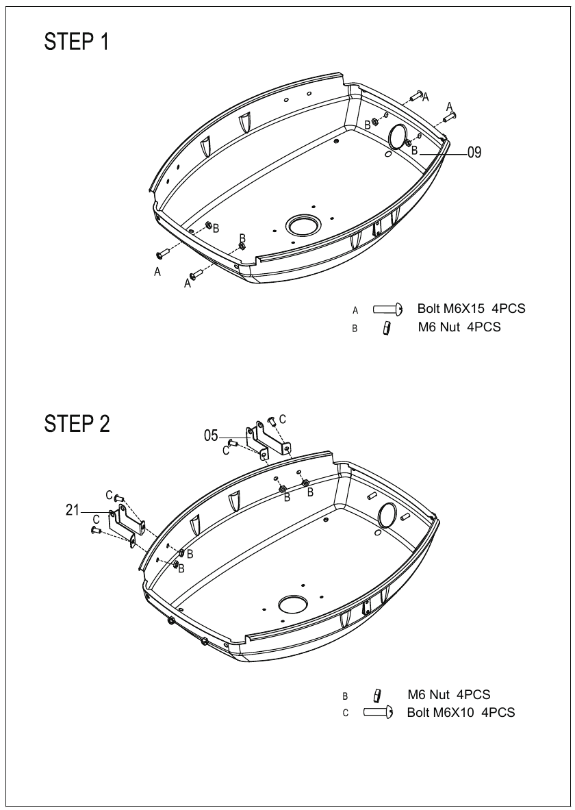 INSTRUCCIONES DE MONTAJE - Paso 3