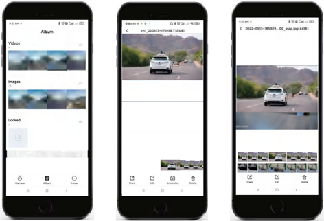 Editar y compartir con la APP