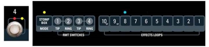 Usando el modo Stompbox para restar (un preset) - Paso 2