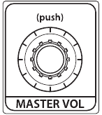 Control de volumen maestro
