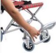 Reposapi&eacute;s de la silla de ruedas Mobiclinic NEPTUNO