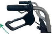 Freno de la silla de ruedas Mobiclinic NEPTUNO