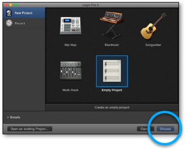 Configuraci&oacute;n del software - con Logic - Paso 2