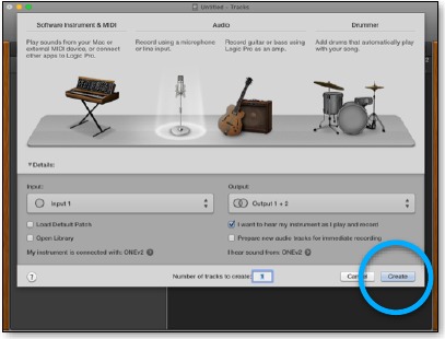Configuraci&oacute;n del software - con Logic - Paso 3